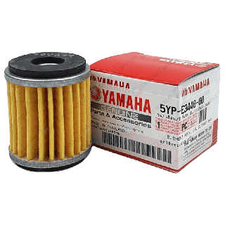 ไส้กรองน้ำมัน,ไส้กรองน้ำมันเครื่่อง 5YPE34400000 เเท้ศูนย์ YAMAHA SPARK 115I, SPARK 135I/คาร์บู, X-1R, JUPITER RC, XMAX