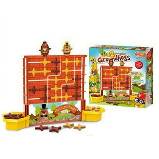 T.P. TOYS 2 Groundhogs เกมส์ต่อท่อ เล่นได้ 2 คน แข่งต่อท่อ(ทางน้ำ) จากบนลงล่าง กันผู้เล่นฝ่ายตรงข้าม