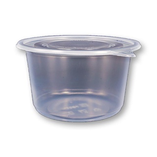 เอโร่ ชามกลม พร้อมฝาเรียบ 800ml ยกแพ็ค 25ชิ้น ARO PP BOWL FLATE LID FOOD BOX