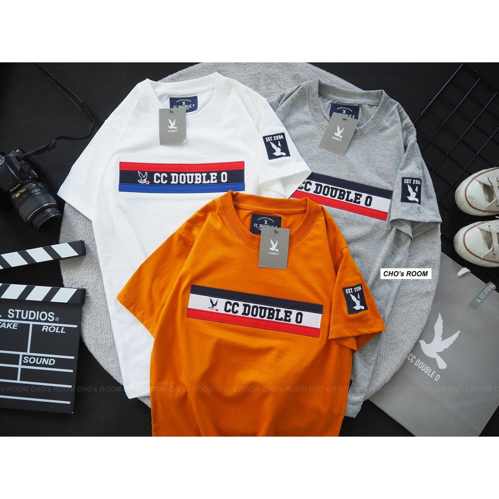 ✨เสื้อยืดงานปัก-งานป้าย CC-OO Cotton 100% (SMLXL) No.43
