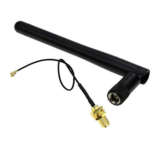เสาอากศ 2.4G antenna folded Bluetooth wifi module ZigBee antenna SMA to IPEX feeder line 2.4GHz Ante