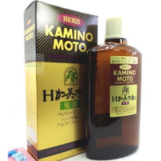 HERB KAMINOMOTO คามิโนโมโต เซรั่มปลูกผมสูตรสมุนไพรญี่ปุ่น 200 ml. เซรั่มบำรุงผม จากญี่ปุ่น (ใช้ได้ 1 เดือน)