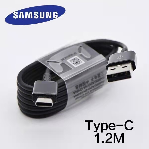 สาย Usb Samsung Type C งานเเท้ ชาร์จไว ยาว 12 เมตร มีสีขาว สีด Fashionshopaccessories Thaipick