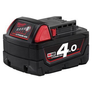 แบตเตอรี่ Milwaukee  Li-ion  M18  18V 4Ah