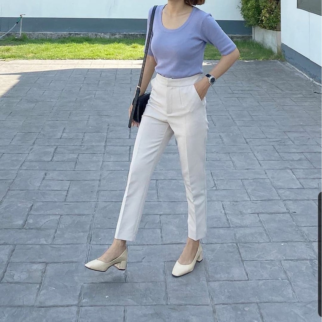 Chariluxe Slim Slack Pants