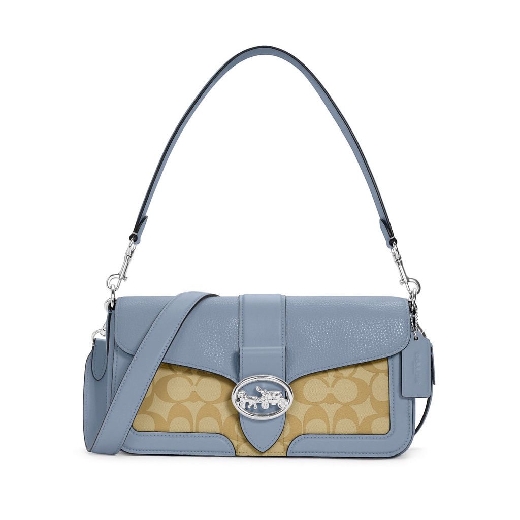 COACH PENNIE SHOULDER BAG 25 IN SIGNATURE CANVAS (COACH C7223) -  aey89.shop_usa - ThaiPick