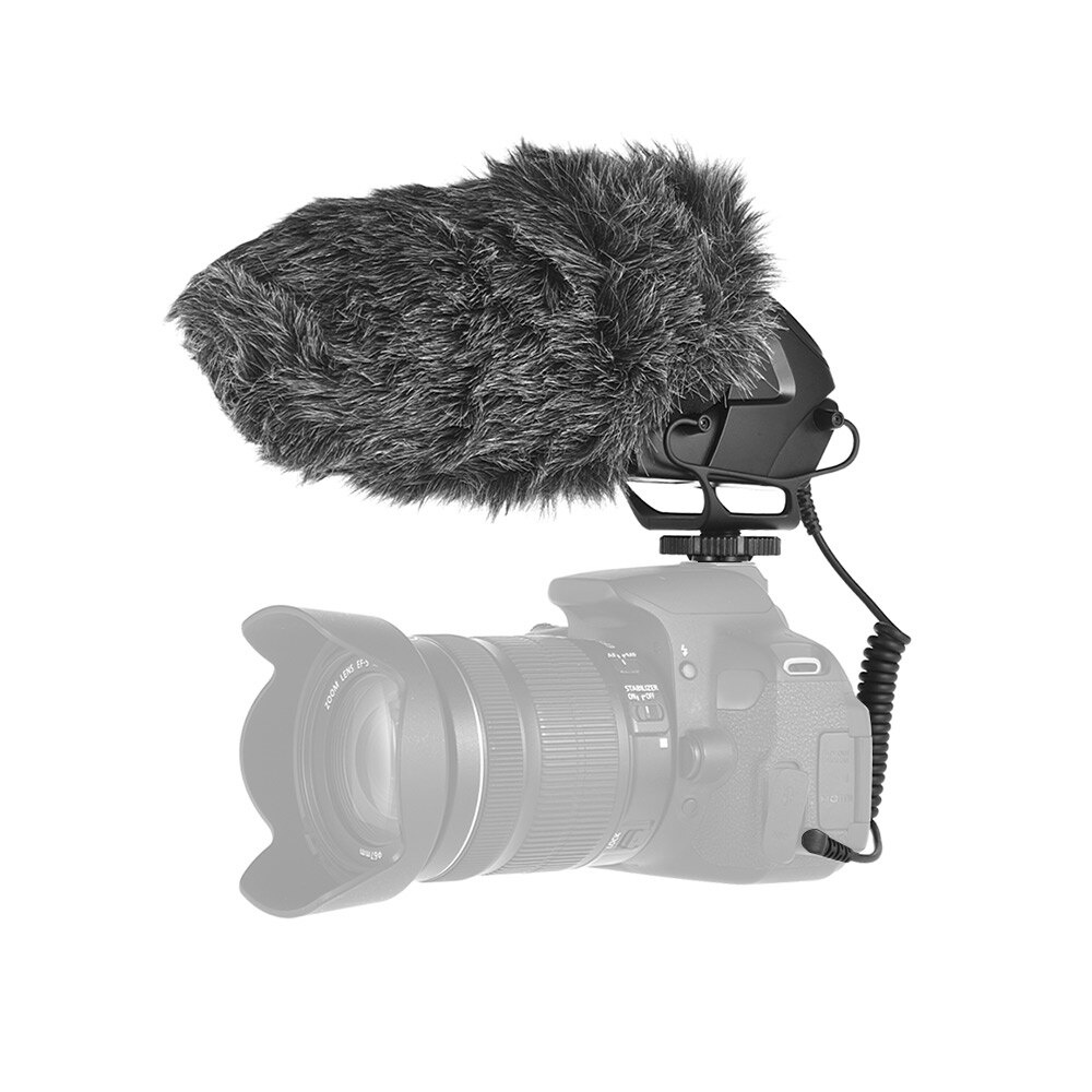 Boya BY-BM3030 Shotgun Supercardioid Microphone ไมค์ติดหัวกล้อง ไมโครโฟนสำหรับติดหัวกล้อง