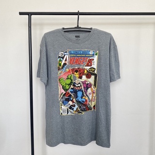 Avengers 00’s เสื้อยืดการ์ตูนของแท้ ราคาถูก