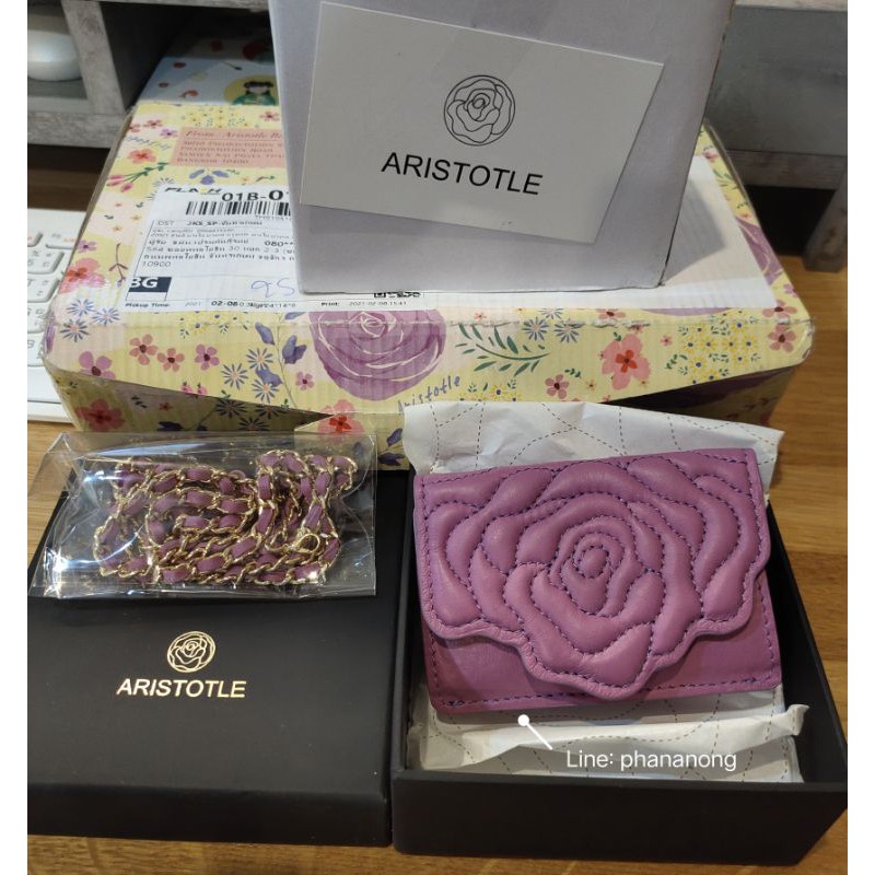 Aristotle Rose Bag Nano WOC สี Magenta