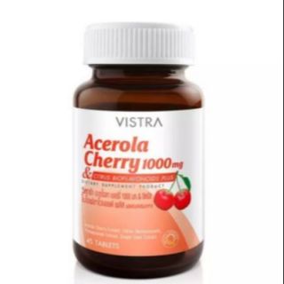 Vistra​ Acerola Cherry​ 1000mg.​ 45​tabs