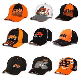 KTM Motorcycle Racing Motorcycle Baseball Hat Outdoor Sun Hat Souvenir Hat for Racing GPs Fans