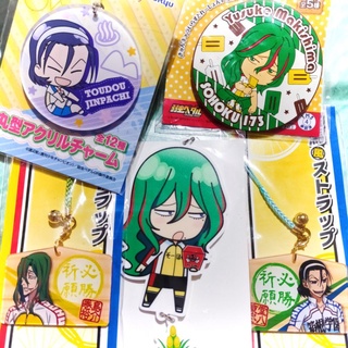 ลิขสิทธิ์แท้ JAPAN YOWAMUSHI PEDAL ANIME Strap Pins พวงกุญแจ เข็มกลัด สายห้อย อนิเมะ โอตาคุน่องเหล็ก