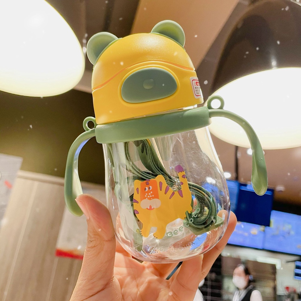 กระติกน้ำเด็ก มีสายสะพาย ลายน่ารัก แก้วน้ำเด็ก ลายสุดน่ารัก - รูปที่ 4