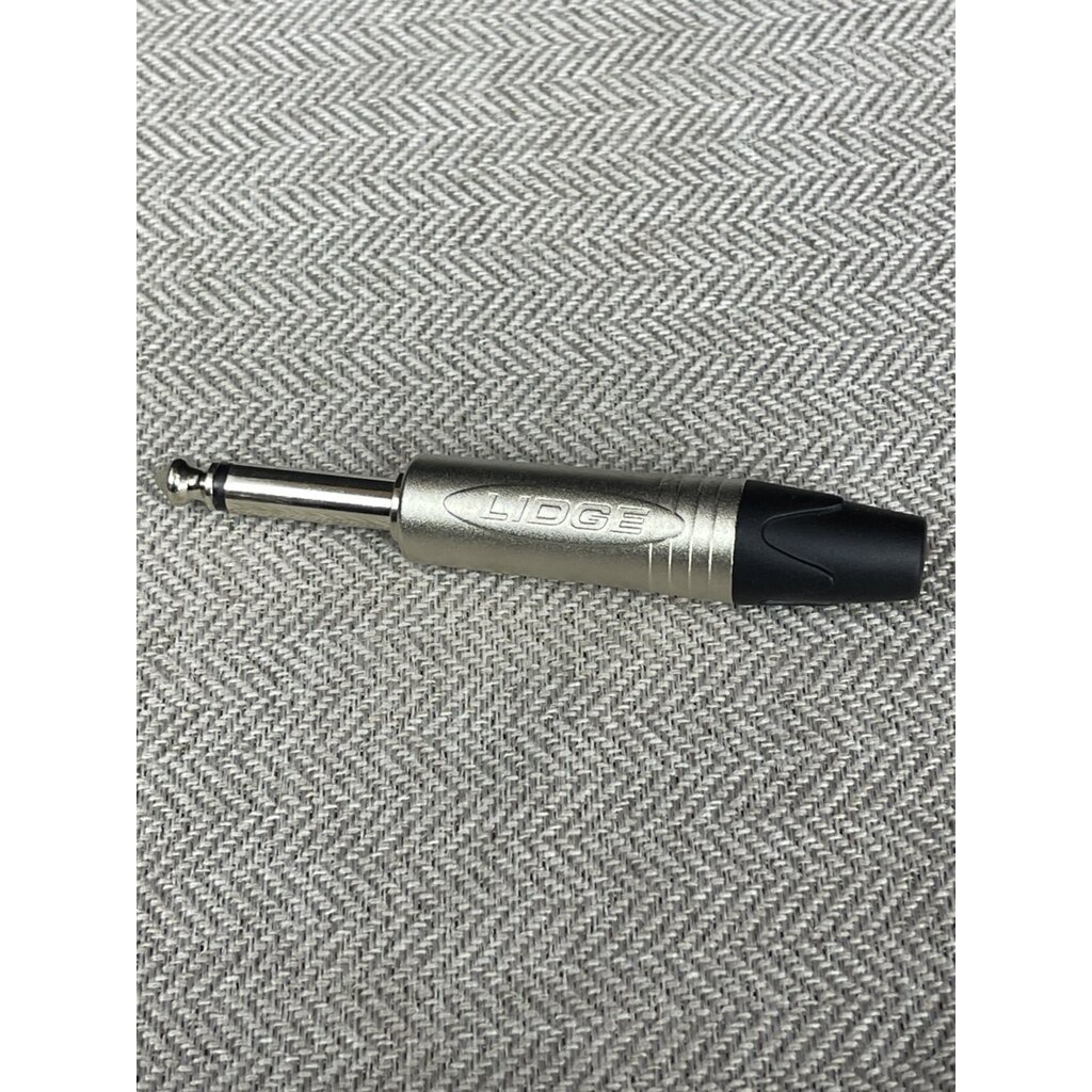 ปลั๊กไมค์ MIC MONO LIDGE YM-201D ปลั๊กโฟนโมโน 1/4 ปลั๊ก phone ลิดจ์ YM201D LIDGE Plug Mic Mono หัว Connector TS 6.35 mm.