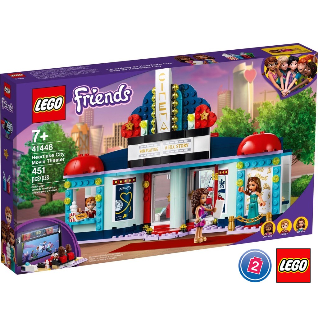 เลโก้ LEGO Friends 41448 HEARTLAKE CITY MOVIE THEATER