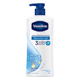 VASELINE วาสลีน ครีมอาบน้ำ เฮลธี้ บอดี้ วอช มอยซ์เจอร์ไรซิ่ง คลีน แอนด์ แคร์ 430 มล.