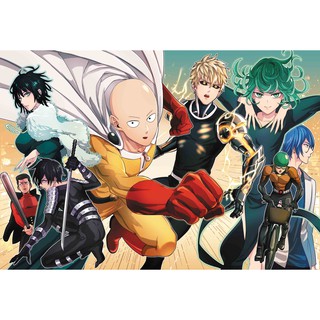 โปสเตอร์ วันพันช์แมน One Punch Man ไซตามะ การ์ตูน ญี่ปุ่น Poster ของขวัญ โปสเตอร์การ์ตูน Japan Anime OnePunchMan