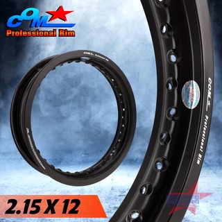 ล้อ COM 2.15 X 12 ขอบเรียบ จำนวน 1 วง วง ล้อคอม ขนาด 2.15 ขอ…