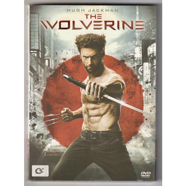 DVD The Wolverine (starring Hugh Jackman) มีเคสสวม