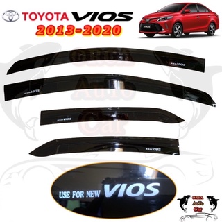 คิ้วกันสาด/กันสาด TOYOTA VIOS 2013-2020