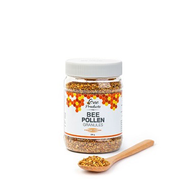 เกสรผึ้งเกล็ดนานาพันธุ์ เพื่อสุขภาพ โปรตีนสูง 200 กรัม (Bee Pollen Granules)