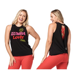 Zumba Wear : Zumba Lover Open Back Tank (เสื้อกล้ามออกกำลังกายซุมบ้า)