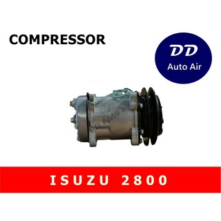 COMPRESSOR คอมแอร์ ISUZU 2800 24V คอมเพลสเซอร์แอร์รถยนต์