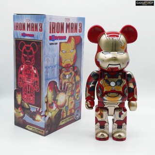 Bearbrick ไอรอนแมน แรร์ พร้อมกล่องตัวใหญ่ ลูกค้าใหม่มีส่วนลด 100.- บาท  CODE : NEWYNQT