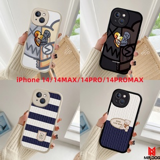 เคส Iphone 14 14 PLUS 14 PRO 14 PROMAX เคสโทรศัพท์ซิลิโคนกันกระแทก หมีรุนแรง KLQ