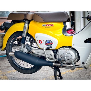 🚥 ท่อผ่าย่น(ทรงเชง) Dream Supercub ไฟกลม 🚥