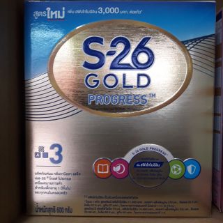 S-26 GOLD PROGRESS สำหรับเด็ก 1 ปีขึ้นไป 600 กรัม