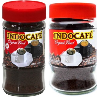 (มี 2 ขนาด) Indocafe Instant Coffee Original Blend อินโดคาเฟ่ กาแฟสำเร็จรูป ออริจินัล เบลนด์