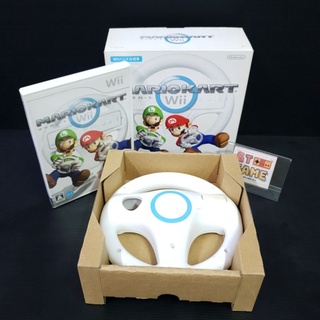 Nintendo Wii Mario Kart Game &amp; wheel กดเลือกเลยจ้า