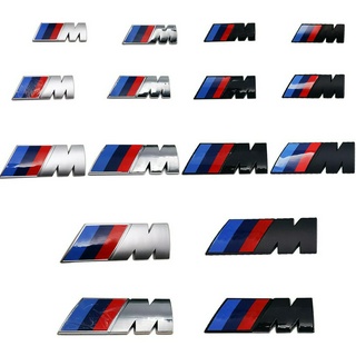 สติ๊กเกอร์โลโก้ติดด้านหน้ารถยนต์สําหรับ Bmw M Logo E90 M1 M2 M3 M4 M5 M6 M760 M8