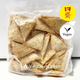 [พร้อมส่ง] เต้าหู้ปลาเจ เต้าหู้ปลาสามเหลี่ยม500g ลูกชิ้นปลาเ…