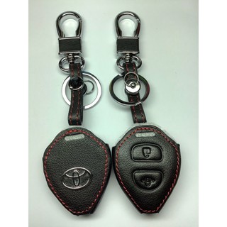 ซองกุญแจ รถยนต์ แบบหนัง รุ่นtoyota vios yaris commuter (วีออส  ยารีส คัมรี่) ปี2007-2012 ""1ชิ้น