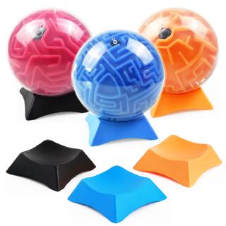 ฐานของเล่น ของเล่นตัวต่อ 3 D Maze Ball Magic Puzzle