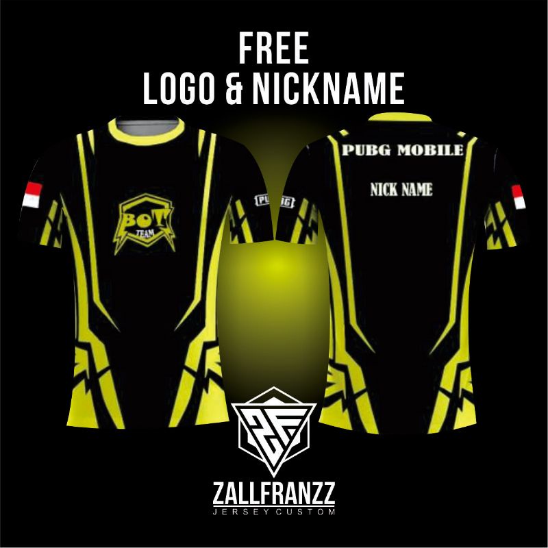 ใหม่ล่าสุด 2022 ใหม่พิมพ์ mlbb pubgm ฟรีไฟ aov codm cosum gaming sublimation คอแขนสั้นบุคลิกภาพแนวโน