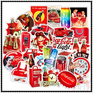 50Pcs/Set ❉ Coca-Cola Series 02 - Fashion Brand Coke สติ๊กเกอร์ ❉ DIY Fashion Luggage Laptop Skateboard Doodle สติ๊กเกอร์