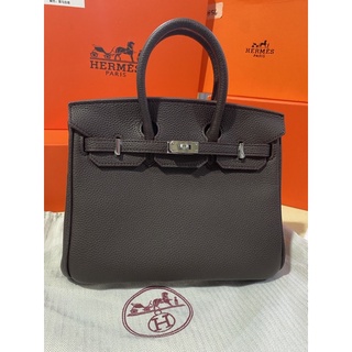 HERMES Birkin 25 dark brown  V.I.P