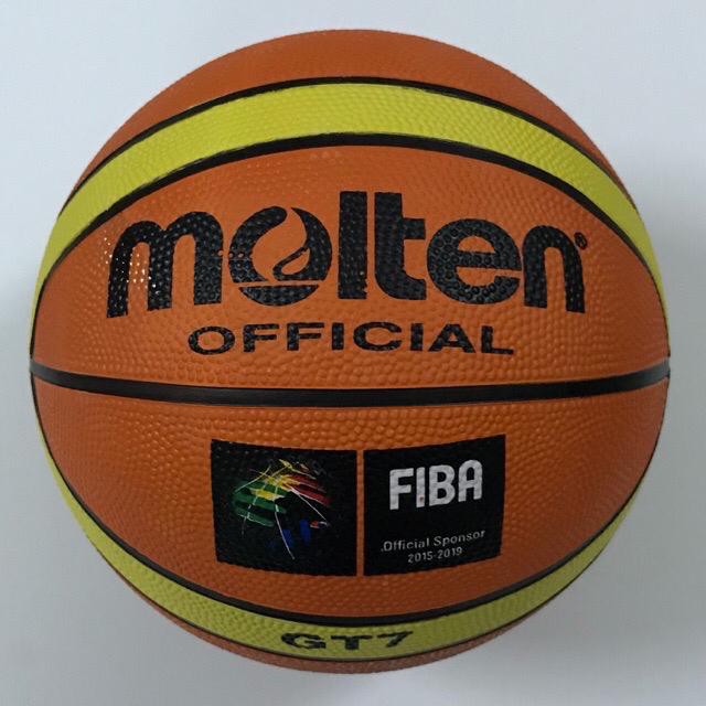 Molten GT7 / GR7 Size 7 ลูกบาสเก็ตบอลบาสเก็ตบอลในร่ม Bola Keranjang FIBA