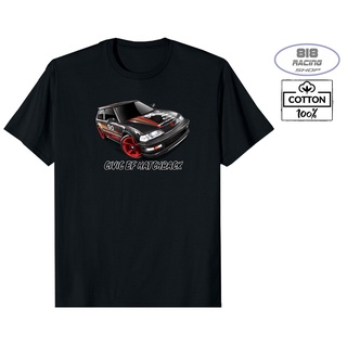 เสื้อยืด RACING เสื้อซิ่ง CAR [COTTON 100%] [HONDA [5]]