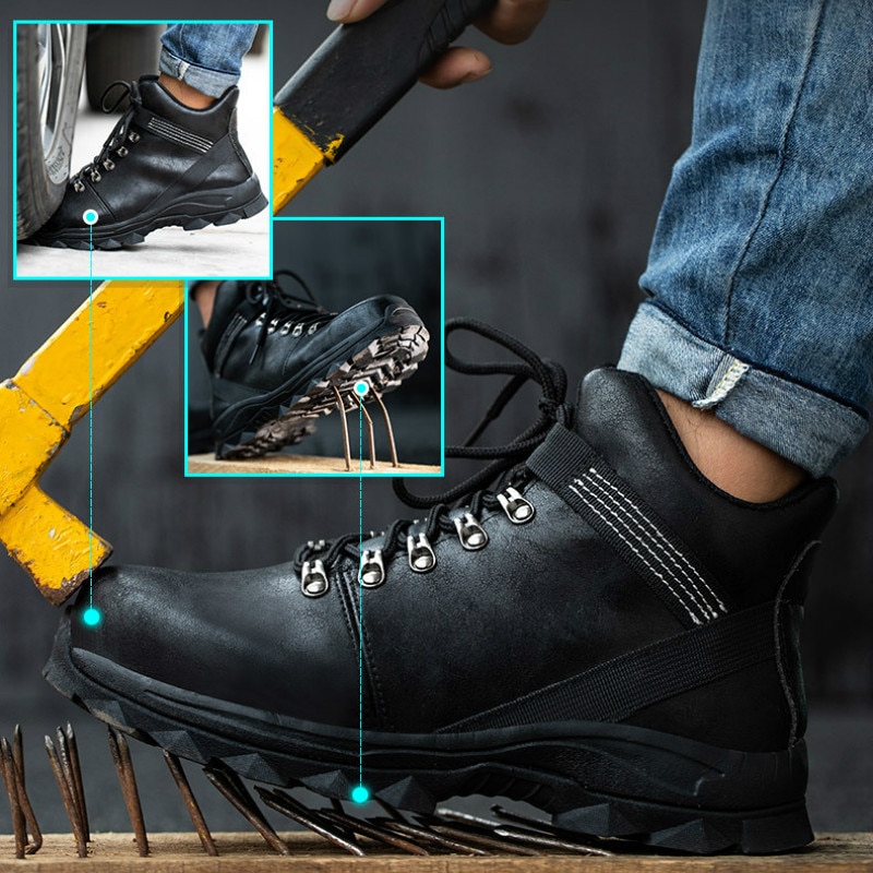puncture proof work shoes