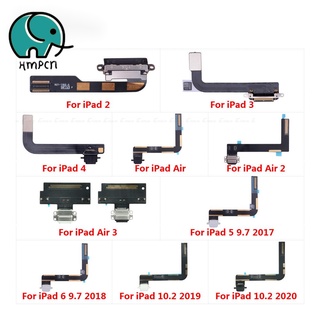 พอร์ตชาร์จ USB สายเคเบิลอ่อน สําหรับ iPad 4 Air 2 3 5 6 9.7 10.2 2017 2018 2019 2020