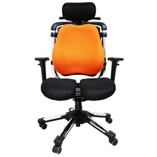 เก้าอี้เพื่อสุขภาพ HARA CHAIR ZENON-2 สีส้ม เก้าอี้สำนักงาน OFFICE CHAIR HARA CHAIR ZENON-2 ORANGE เฟอร์นิเจอร์ห้องทำงาน