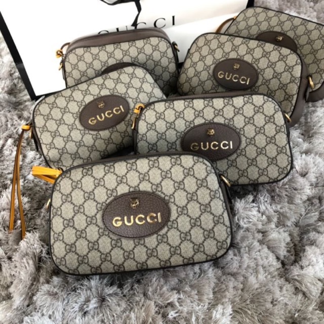 New Gucci supreme camera bag