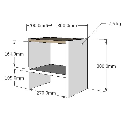 ProSpace ชั้นวางจอคอม ที่วางจอคอม ชุดวางจอ Angasso 3ชิ้น/ชุด มี 5 สีให้เลือก (สุดคุ้ม) มินิมอล - รูปที่ 6