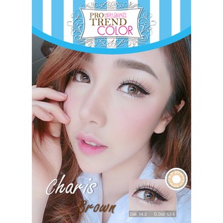 Protrend Color คอนแทคเลนส์ รุ่น Charis Brown