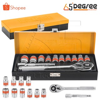 InnTech King Tools ชุดเครื่องมือ ประแจ ชุดบล็อก (เบอร์ 8-22 …