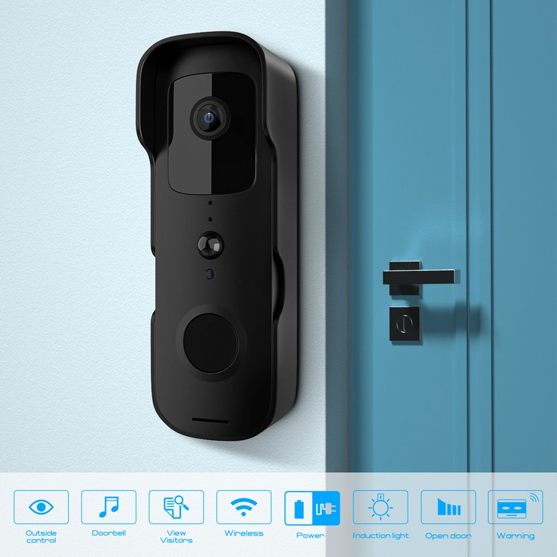 ออด V30 Ubox Smart Wireless Doorbell WiFi Video Intercom Digital Home ...